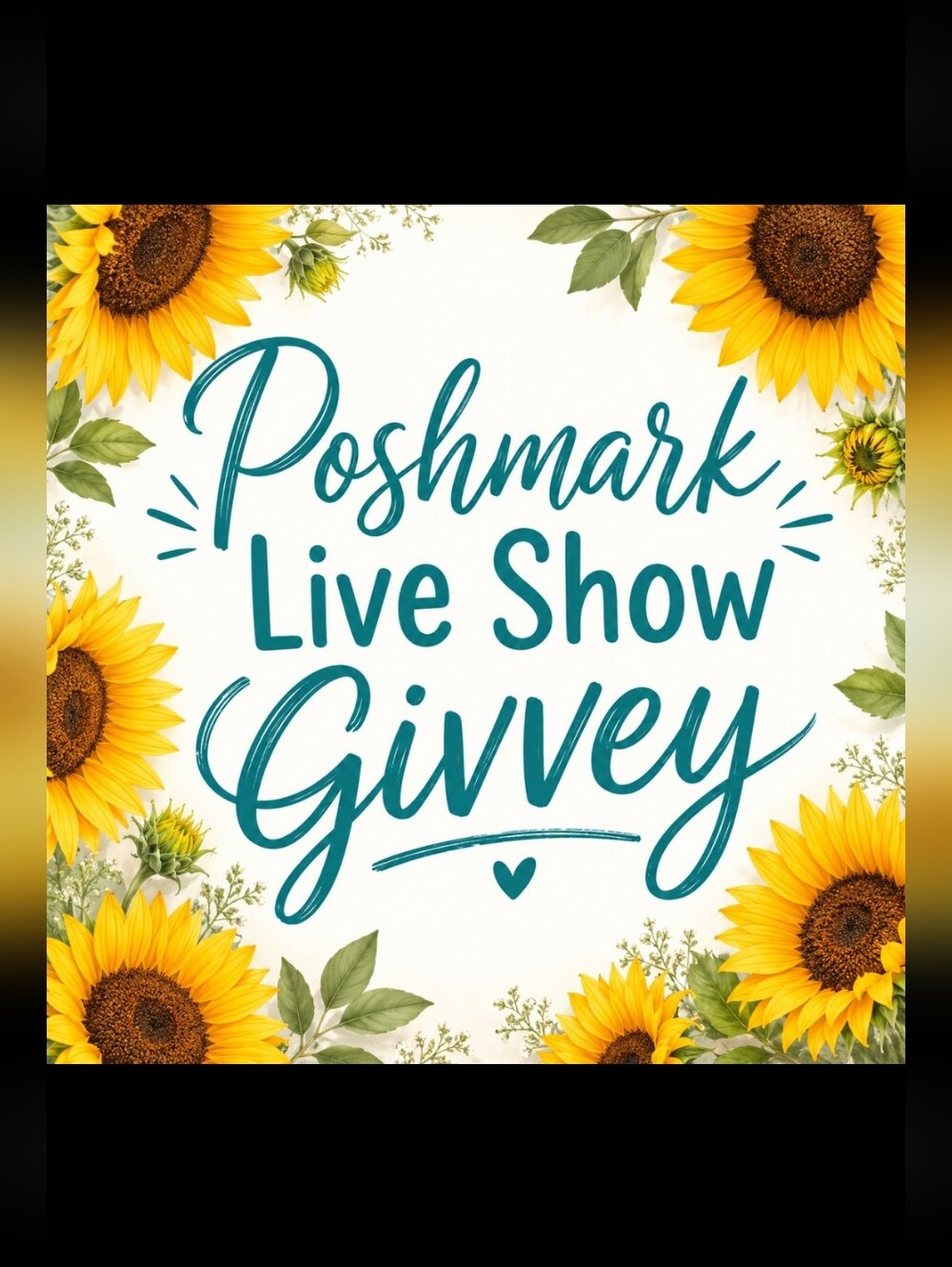 Poshmark Live Show Giveaway